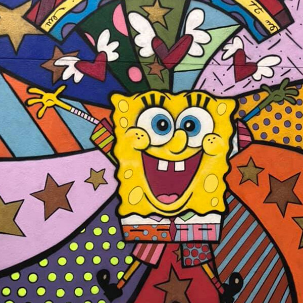 Spongebob Mural
